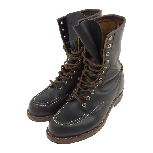 RED WING レッドウィング 2015 110周年記念 2015 ハンツマン クローンダイク 茶芯 ワークブーツ ブラック系 8.5【中古】