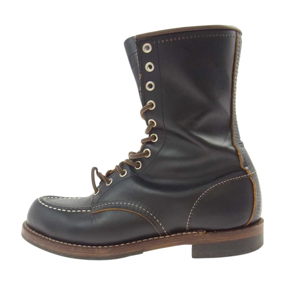 RED WING レッドウィング 2015 110周年記念 2015 ハンツマン クローンダイク 茶芯 ワークブーツ ブラック系 8.5【中古】