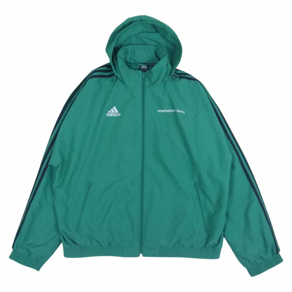 ゴーシャラブチンスキー adidas 国内正規品 DP5314 WOVEN JACKET アディダス トラックジャケット グリーン系【中古】