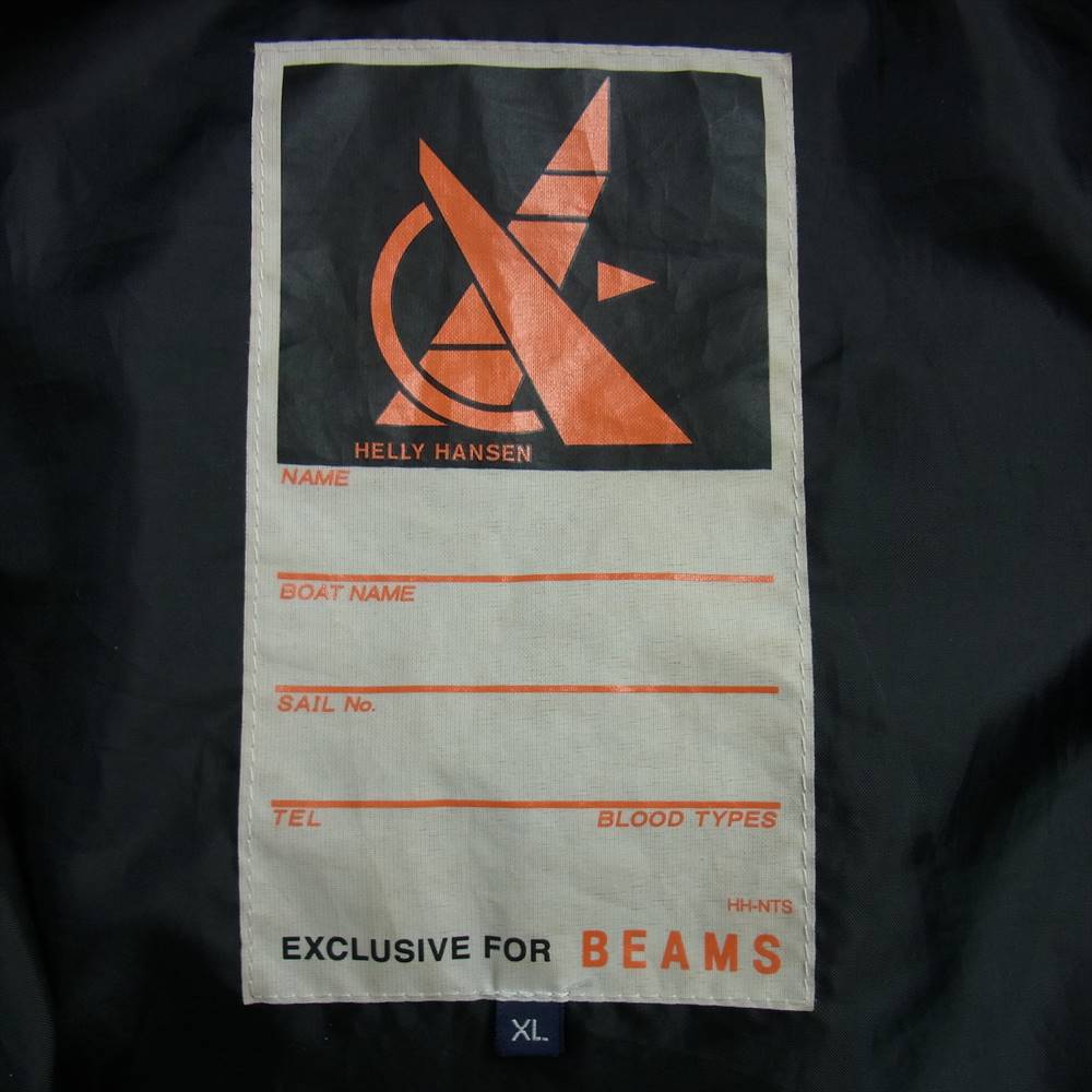 ヘリーハンセン 18AW HV11860 BEAMS別注 OCEAN FREY 3way オーシャンフリー ジャケット ブラック系 XL【中古】