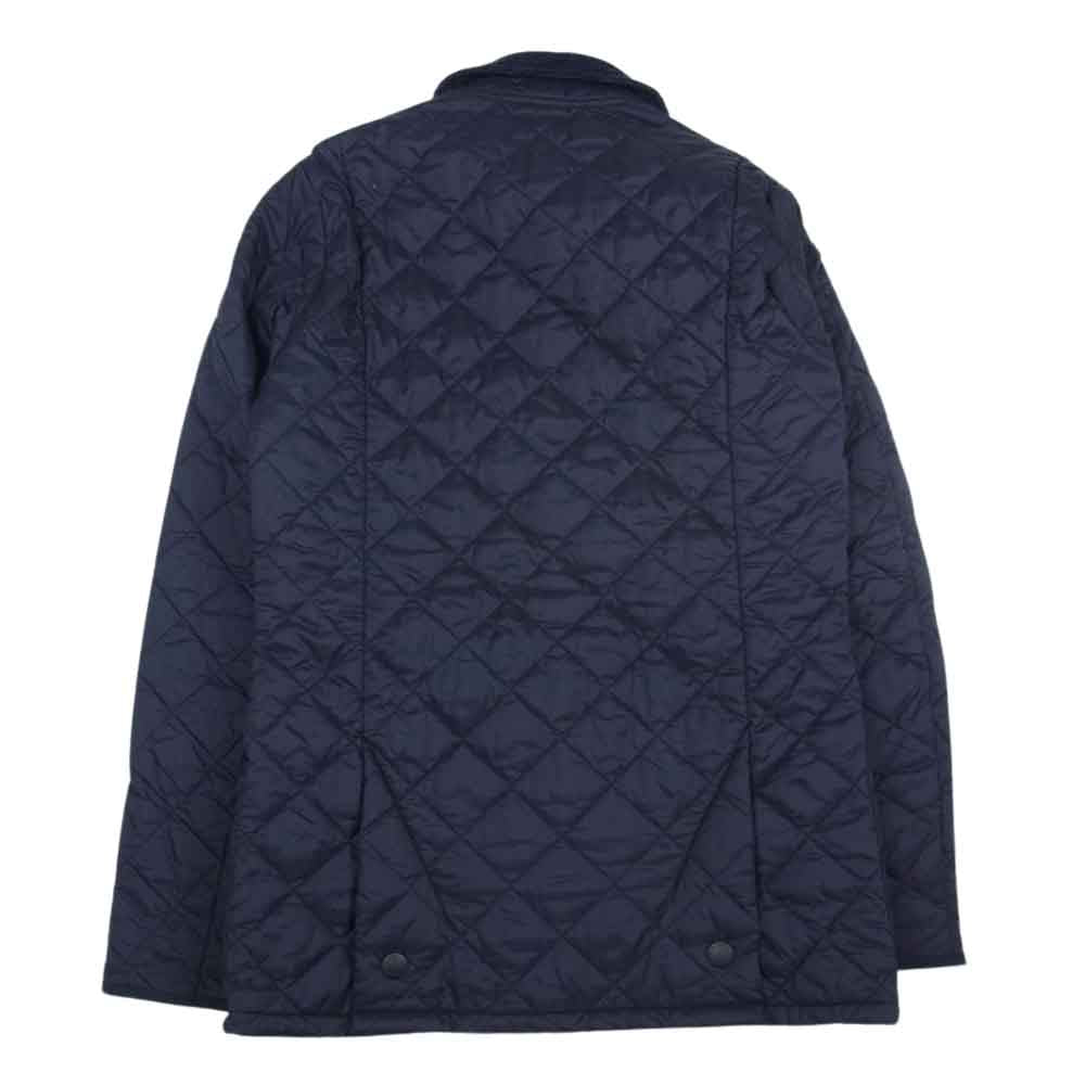 Barbour バブアー 1602098 ポーラーキルト SL コーデュロイ キルティング ジャケット ネイビー系 XS【中古】