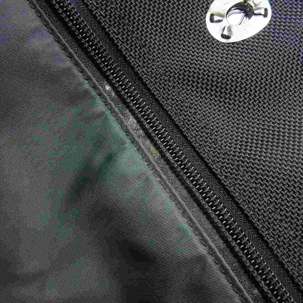 LUGGAGE LABEL ラゲッジレーベル LINER LEATHER 2WAY TOTE BAG ライナーレザー トート ショルダー バッグ ブラック系【中古】