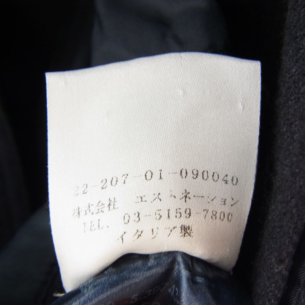 Herno ヘルノ 国内正規品 イタリア製 ステンカラーコート ダークグレー系 50【中古】