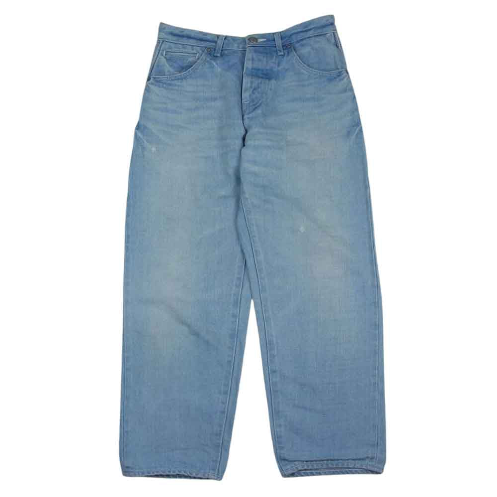 mina perhonen ミナペルホネン QS4232 always light blue オールウェイズ ライトブルー デニムパンツ ライトブルー系【中古】