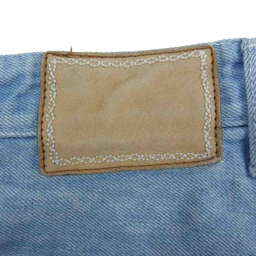 mina perhonen ミナペルホネン QS4232 always light blue オールウェイズ ライトブルー デニムパンツ ライトブルー系【中古】