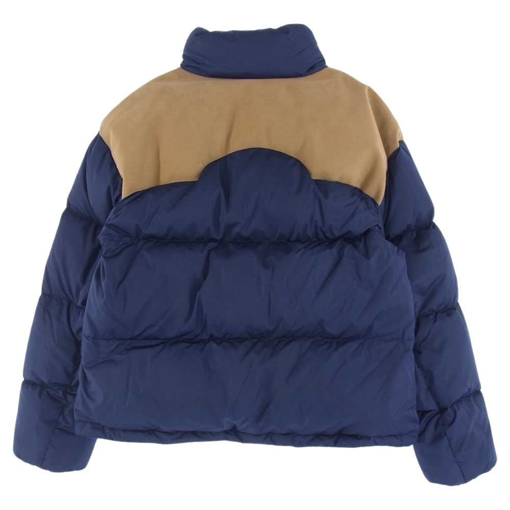 MONCLER モンクレール × PALM ANGELS パーム エンジェルス KELSEY ダウンジャケット ネイビー系 1【新古品】【未使用】【中古】