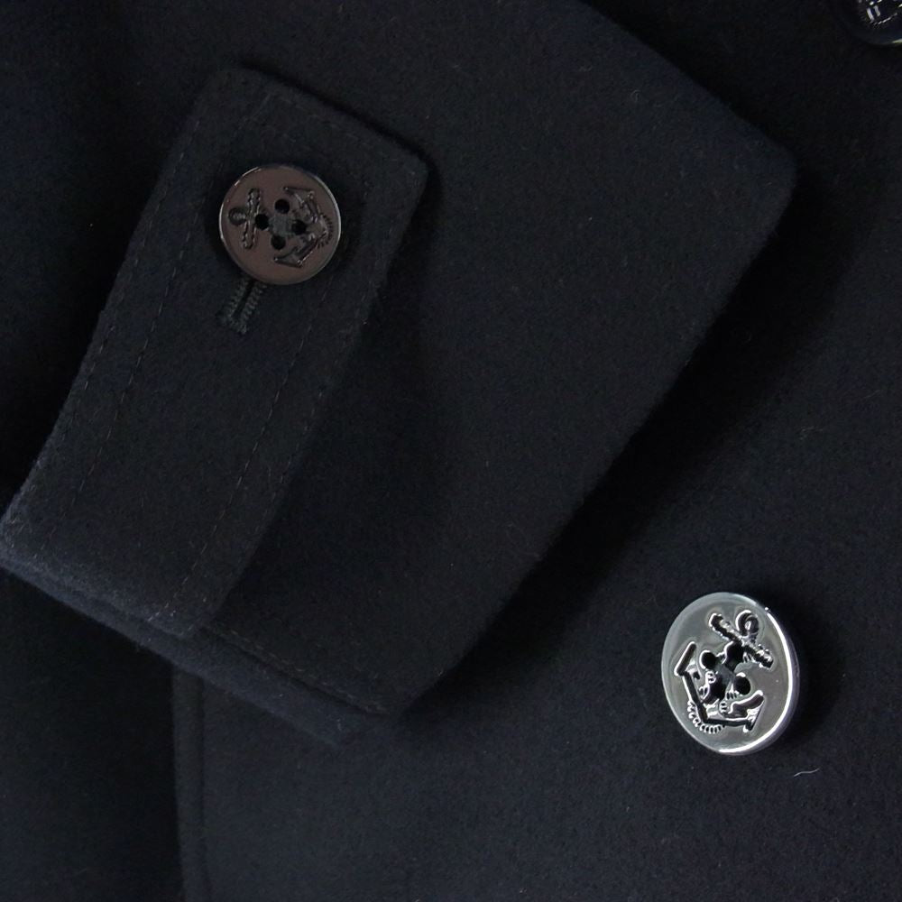 MONCLER モンクレール GENIUS × FRAGMENT フラグメント 21AW TOLIMAN 2 Pコート ダークネイビー系 2【極上美品】【中古】