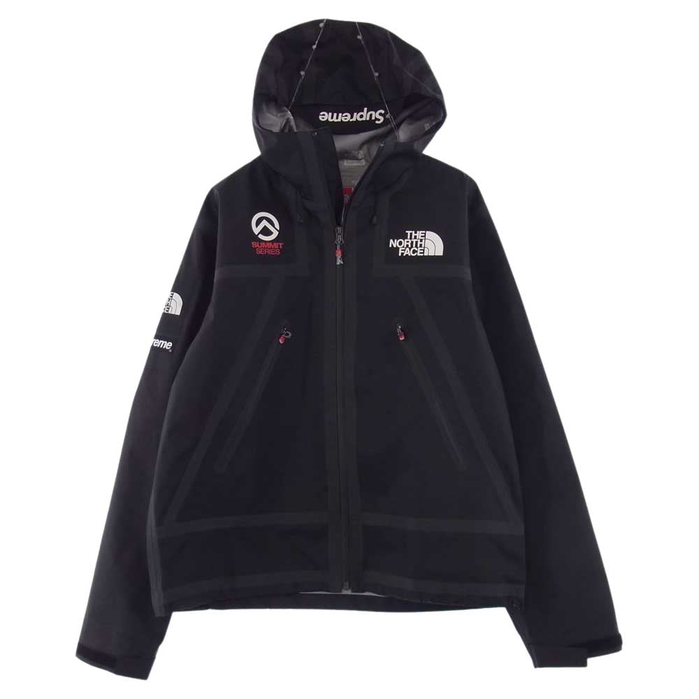 Supreme シュプリーム 21SS × THE NORTH FACE ノースフェイス Summit Series Tape Seam Jacket サミット シリーズ テープ シーム ジャケット ブラック系 S/P【中古】