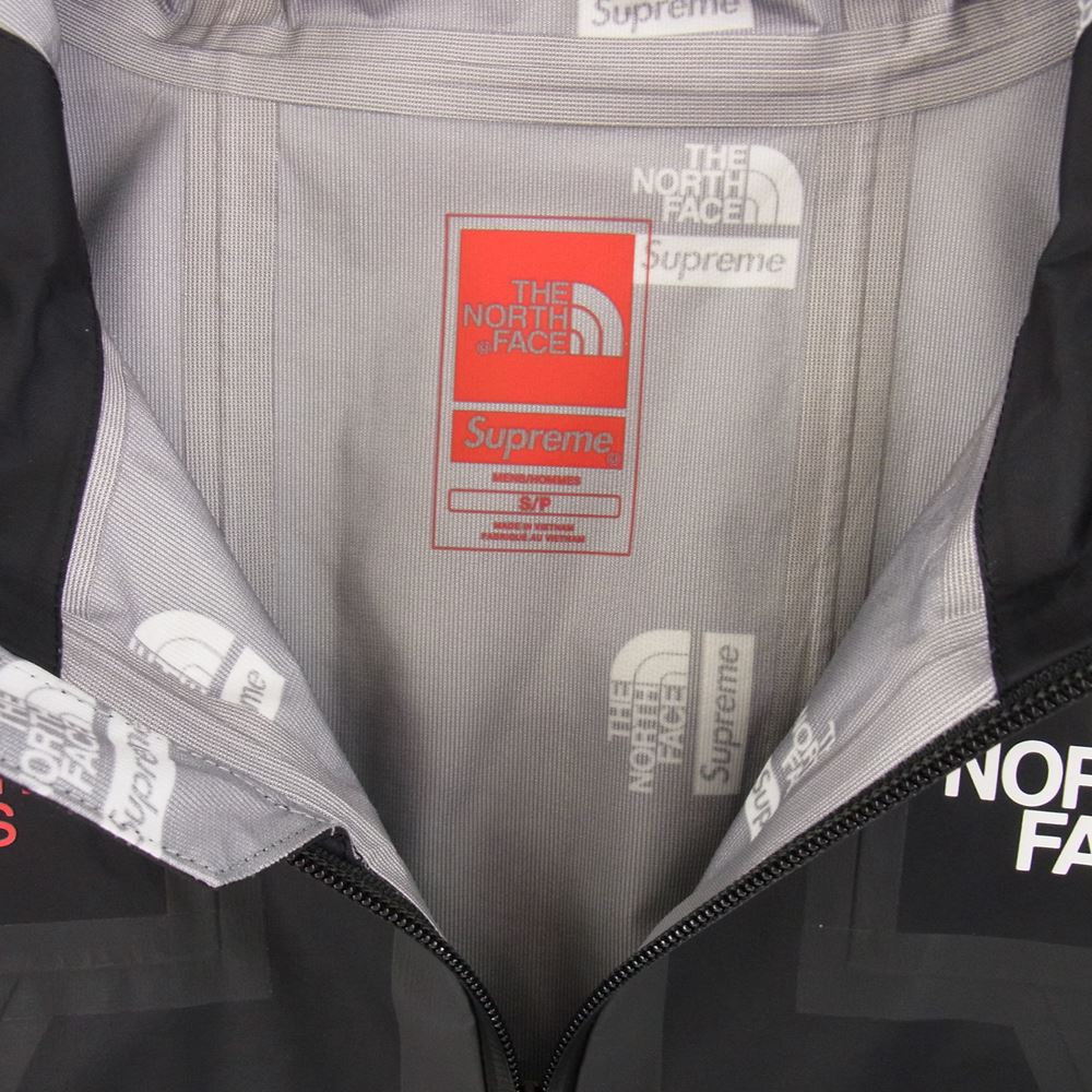 Supreme シュプリーム 21SS × THE NORTH FACE ノースフェイス Summit Series Tape Seam Jacket サミット シリーズ テープ シーム ジャケット ブラック系 S/P【中古】