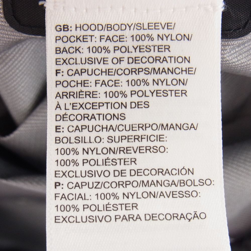 Supreme シュプリーム 21SS × THE NORTH FACE ノースフェイス Summit Series Tape Seam Jacket サミット シリーズ テープ シーム ジャケット ブラック系 S/P【中古】