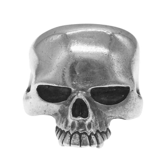 CRAZY PIG クレイジーピッグ LARGE EVIL SKULL RING ラージ エヴィル スカル リング シルバー シルバー系【中古】