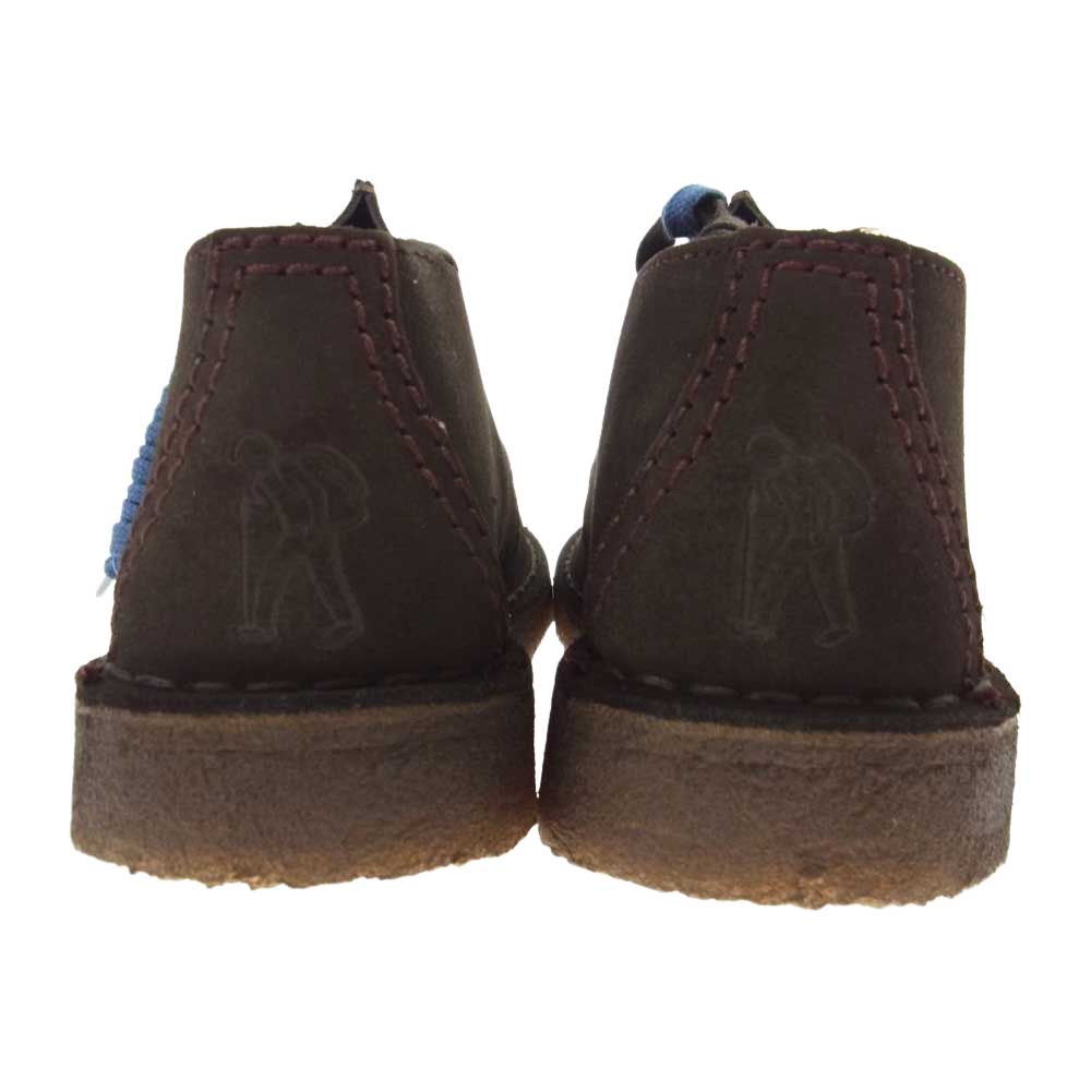 Clarks クラークス Desert Trek デザートトレック センターシームブーツ  ブラウン系 UK　6.5【美品】【中古】