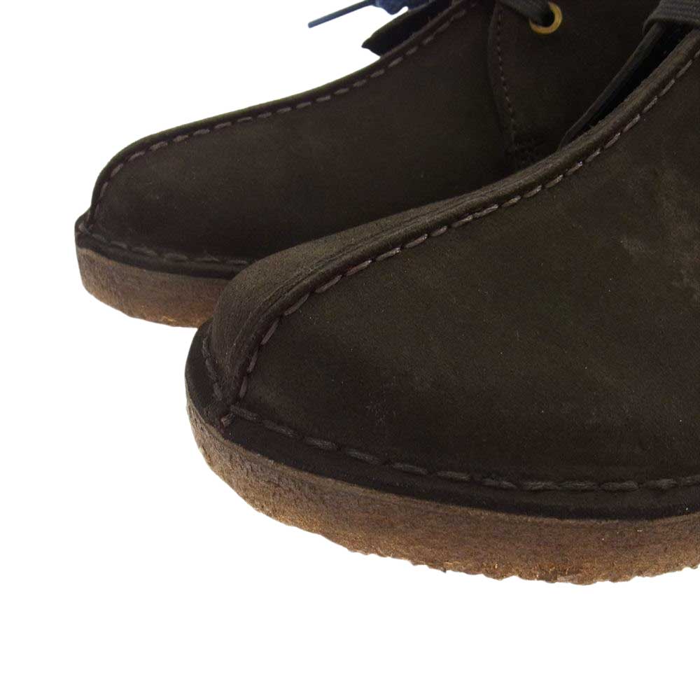 Clarks クラークス Desert Trek デザートトレック センターシームブーツ  ブラウン系 UK　6.5【美品】【中古】