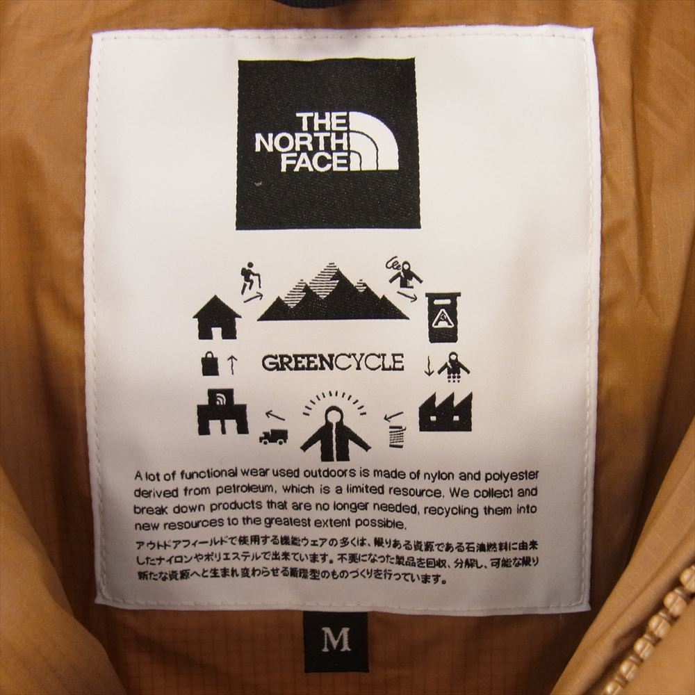 THE NORTH FACE ノースフェイス NY82032 CAMP Sierra Short キャンプ シェラ ショート ダウン ジャケット ブラウン系 M【新古品】【未使用】【中古】