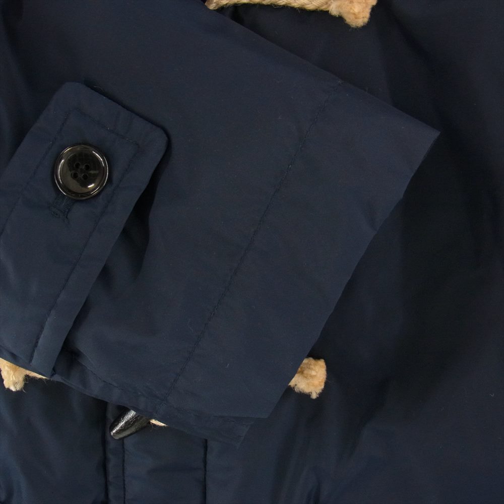 COMME des GARCONS コムデギャルソン FW09195 SHIRT シャツ ナイロン ダッフル コート ネイビー系 M【中古】