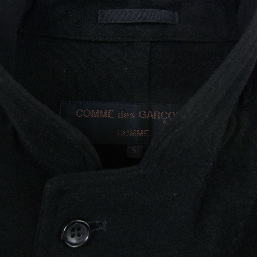 COMME des GARCONS HOMME コムデギャルソンオム AD1999 HJ-04016S 田中啓一オム ヴィンテージ 2WAY ロング 3B テーラード ジャケット ブラック系 S【美品】【中古】