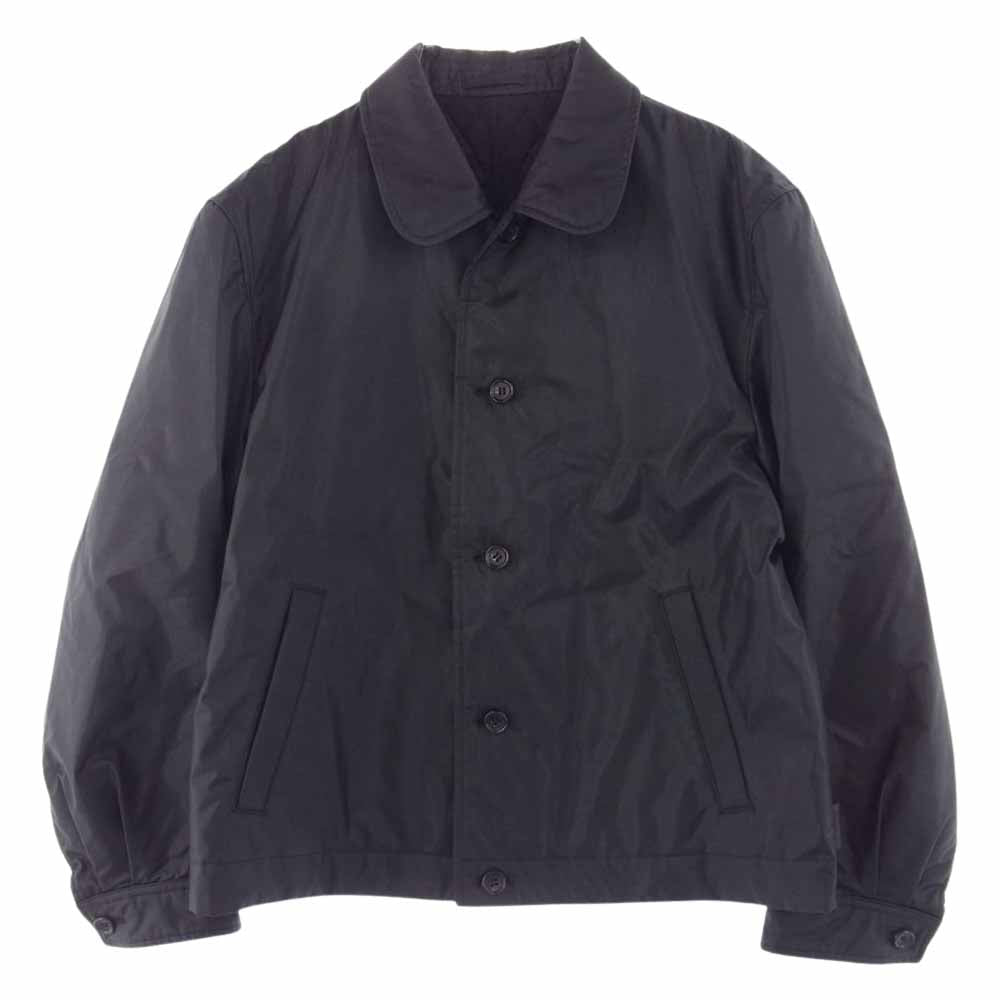 COMME des GARCONS HOMME コムデギャルソンオム AD1996 HJ-040730 田中啓一オム ヴィンテージ リバーシブル ナイロン キルティング ジャケット ブラック系 M【中古】