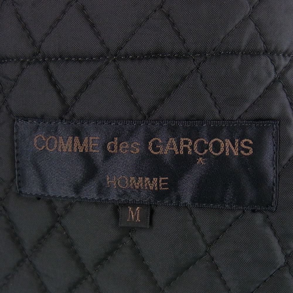 COMME des GARCONS HOMME コムデギャルソンオム AD1996 HJ-040730 田中啓一オム ヴィンテージ リバーシブル ナイロン キルティング ジャケット ブラック系 M【中古】