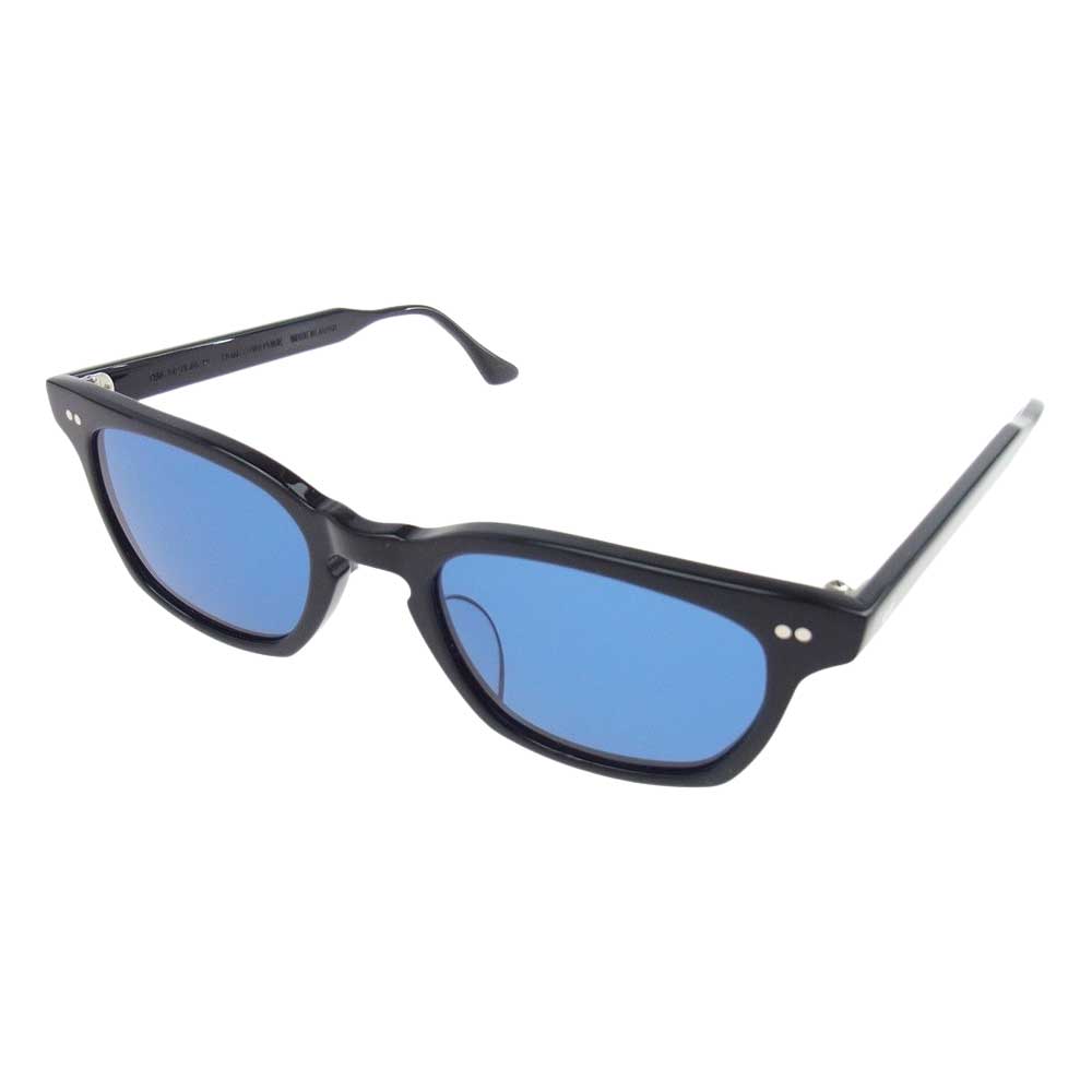東京インディアンズ TIMC-OP-001-B TIMC Optical 01 BLUE ブルー サングラス  ブラック系【美品】【中古】