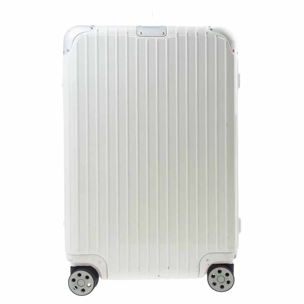 RIMOWA リモワ ハイブリッド チェックイン 4輪 マルチホイール キャリーケース 62L ホワイト系【中古】