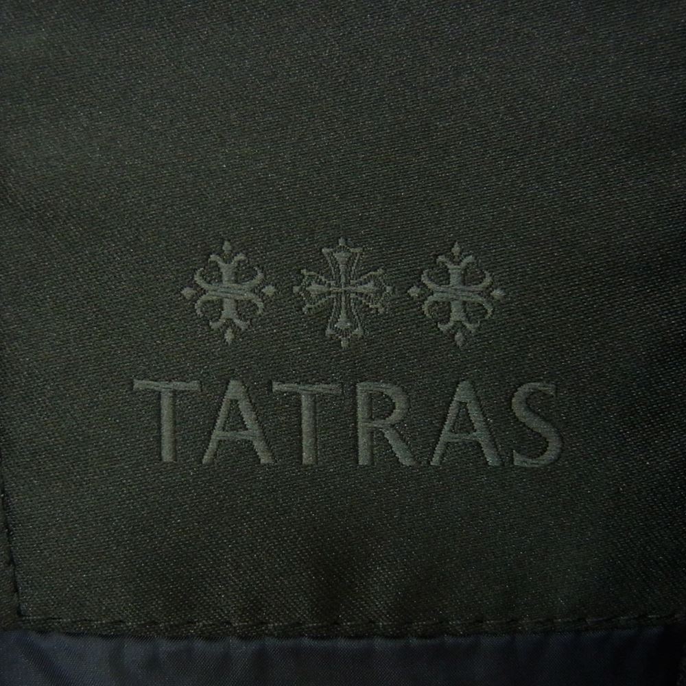 TATRAS タトラス 19AW SPINOSA スピノサ ノーカラージップアップダウンジャケット ブラック LTA19A4648　レディース