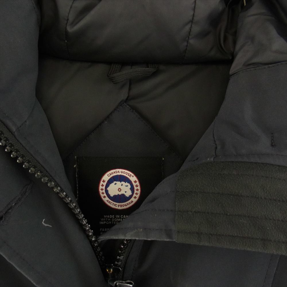 CANADA GOOSE カナダグース 2580LA 国内正規品 ROSSCLAIR PARKA ロスクレア パーカ ダウンジャケット ブラック系 S【中古】