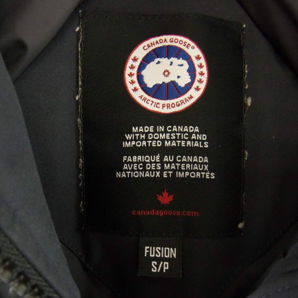 CANADA GOOSE カナダグース 2580LA 国内正規品 ROSSCLAIR PARKA ロスクレア パーカ ダウンジャケット ブラック系 S【中古】