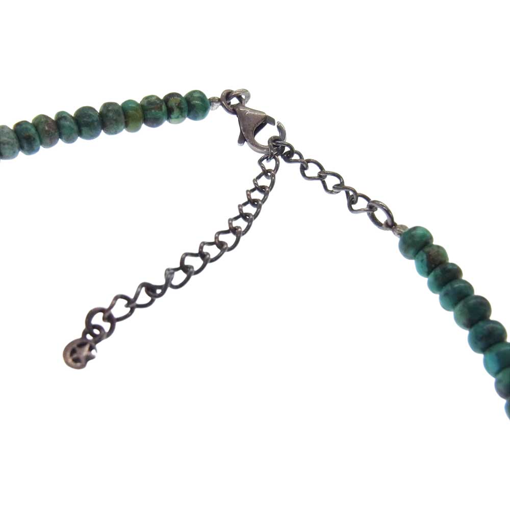 クレセントルナ クロス エルマー ターコイズ ペンダント ネックレス ターコイズ系【中古】