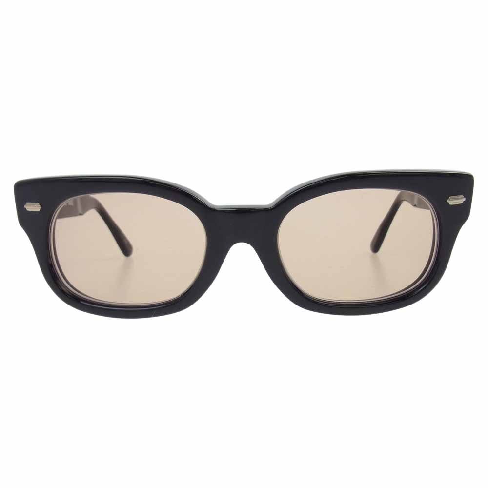 EFFECTOR エフェクター FUZZ ファズ ブラウンレンズ 度入り 眼鏡 サングラス ブラック系【中古】
