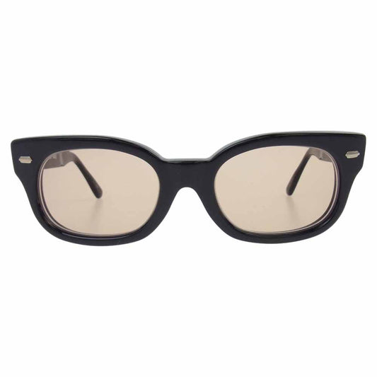 EFFECTOR エフェクター FUZZ ファズ ブラウンレンズ 度入り 眼鏡 サングラス ブラック系【中古】