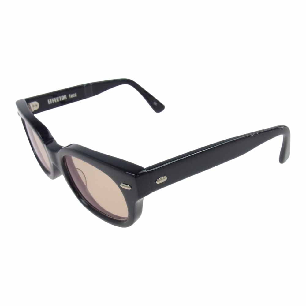 EFFECTOR エフェクター FUZZ ファズ ブラウンレンズ 度入り 眼鏡 サングラス ブラック系【中古】