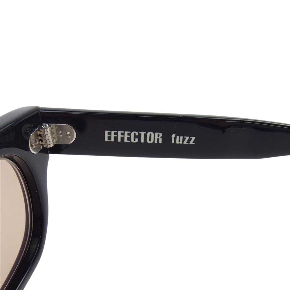 EFFECTOR エフェクター FUZZ ファズ ブラウンレンズ 度入り 眼鏡 サングラス ブラック系【中古】