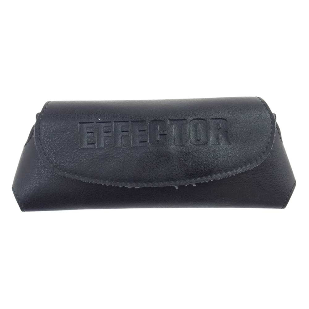 EFFECTOR エフェクター FUZZ ファズ ブラウンレンズ 度入り 眼鏡 サングラス ブラック系【中古】