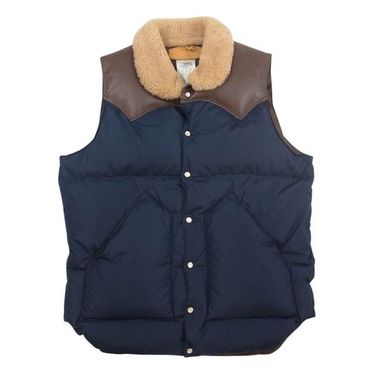 ロッキーマウンテン Christy Vest クリスティ ボア ベスト ネイビー系 38【中古】
