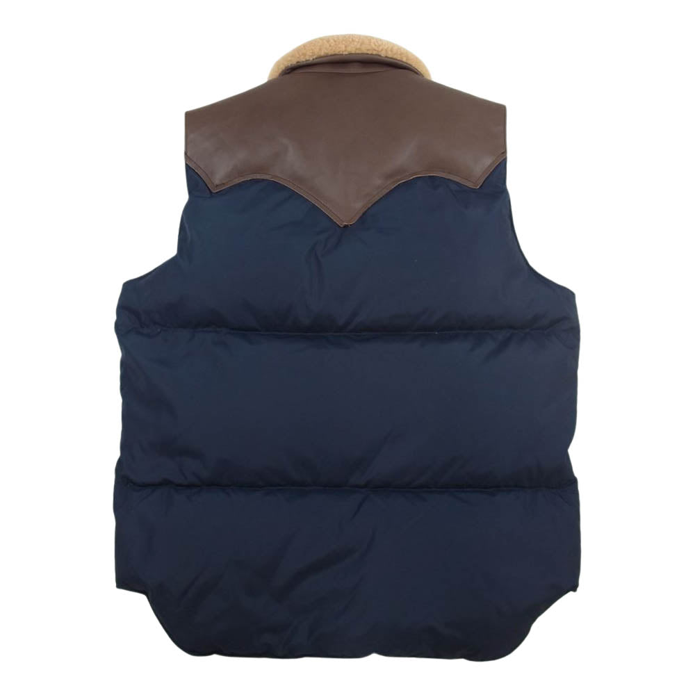 ロッキーマウンテン Christy Vest クリスティ ボア ベスト ネイビー系 38【中古】