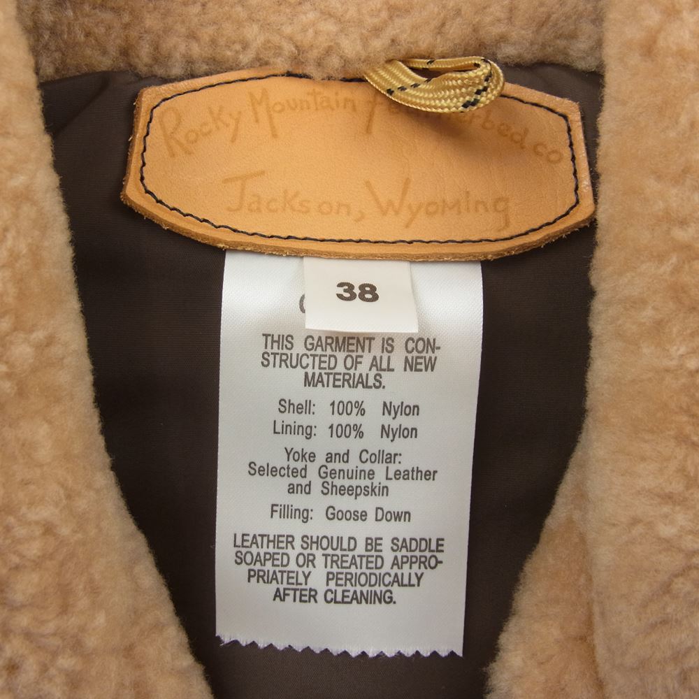 ロッキーマウンテン Christy Vest クリスティ ボア ベスト ネイビー系 38【中古】