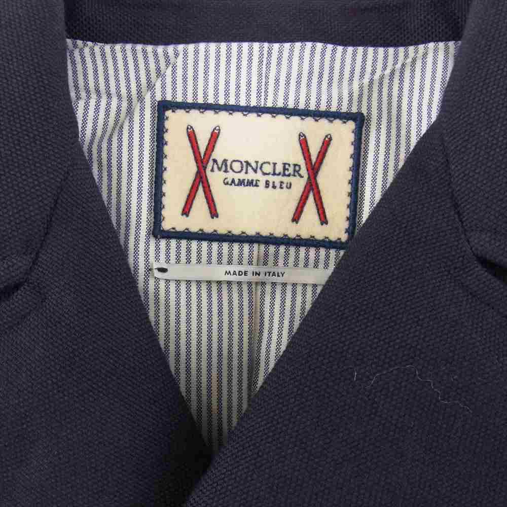 MONCLER GAMME BLEU モンクレール ガムブルー モンクレールジャパンタグ GIACCONE ダウンジャケット ダウンコート ネイビー系 2【中古】