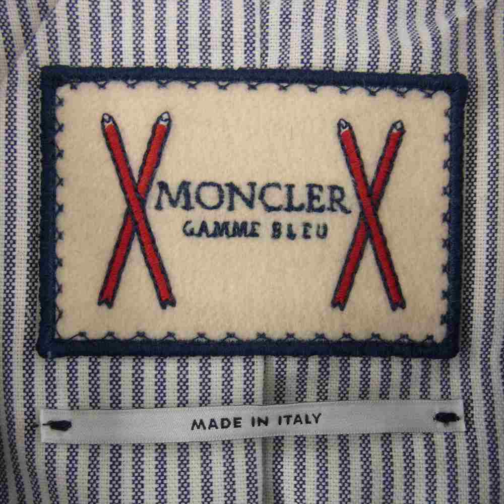 MONCLER GAMME BLEU モンクレール ガムブルー モンクレールジャパンタグ GIACCONE ダウンジャケット ダウンコート ネイビー系 2【中古】