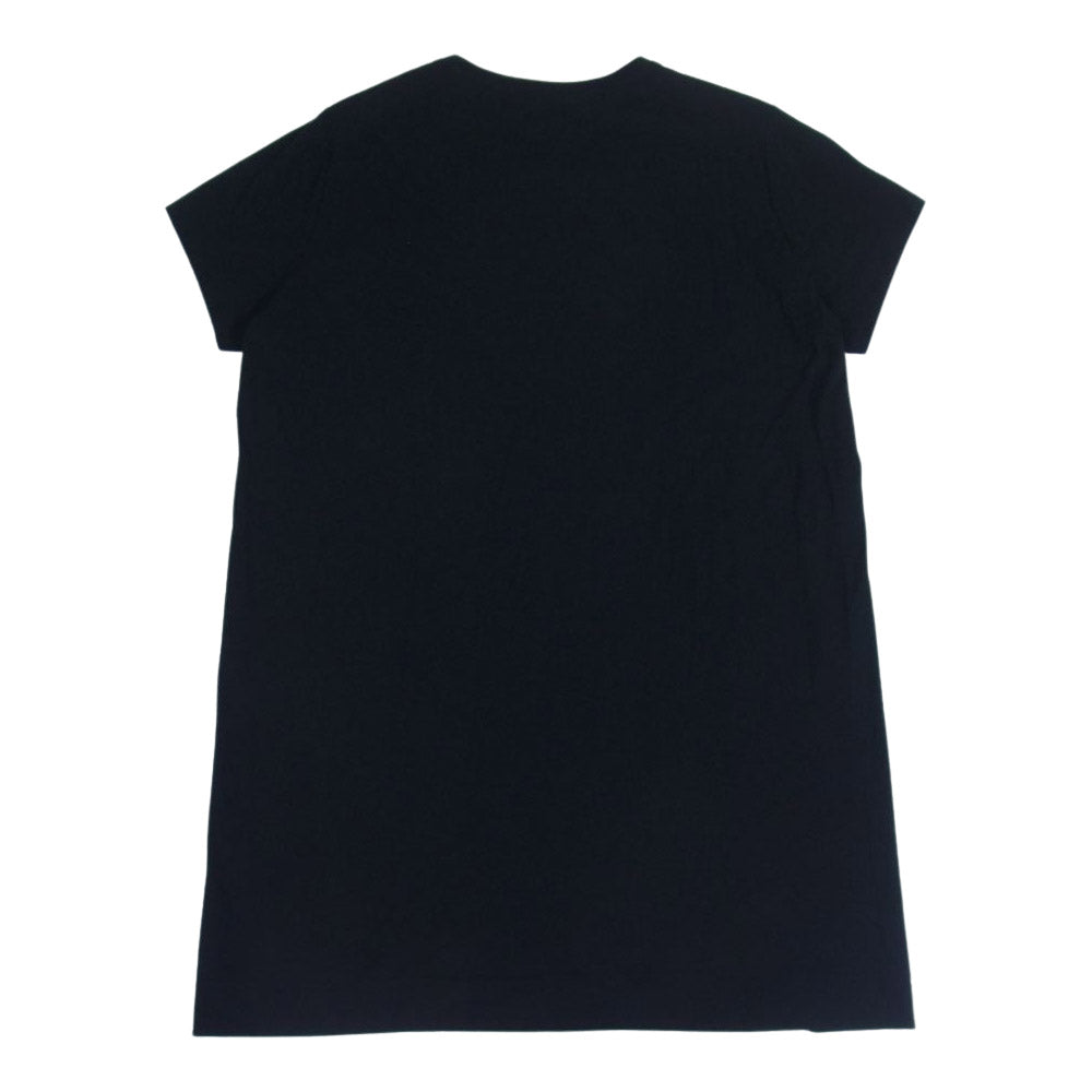 JULIUS ユリウス 16SS 537CPM26 COTTON SZ JERSEY コットンジャージー プリント ショートスリーブ カットソー ブラック系 1【中古】