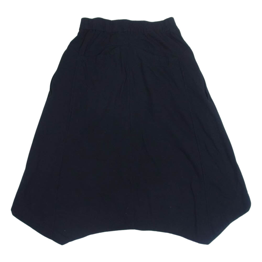 JULIUS ユリウス 15SS 497PAM42 COTTON JERSEY コットンジャージー シームドクロッチ パンツ  ブラック系 1【中古】