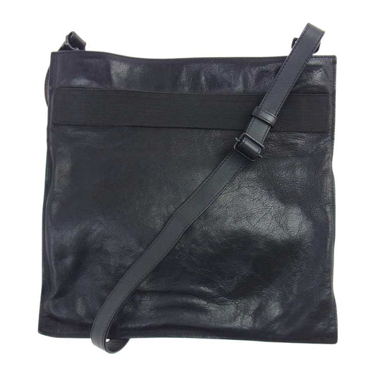 PATRICK STEPHAN パトリックステファン 2WAY ホースレザー シフォンバッグ ブラック系 F【中古】