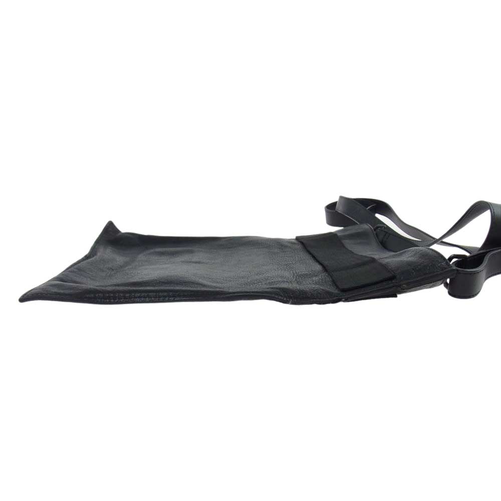 PATRICK STEPHAN パトリックステファン 2WAY ホースレザー シフォンバッグ ブラック系 F【中古】