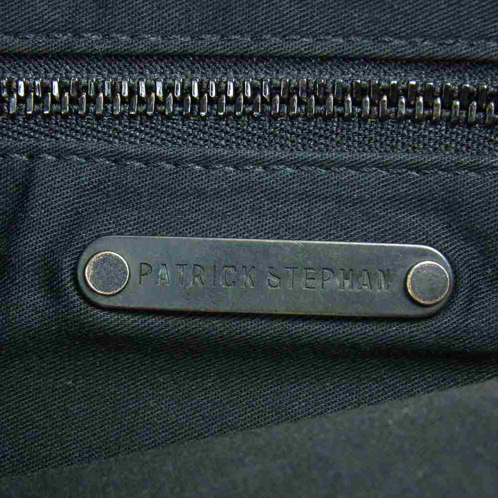 PATRICK STEPHAN パトリックステファン 2WAY ホースレザー シフォンバッグ ブラック系 F【中古】