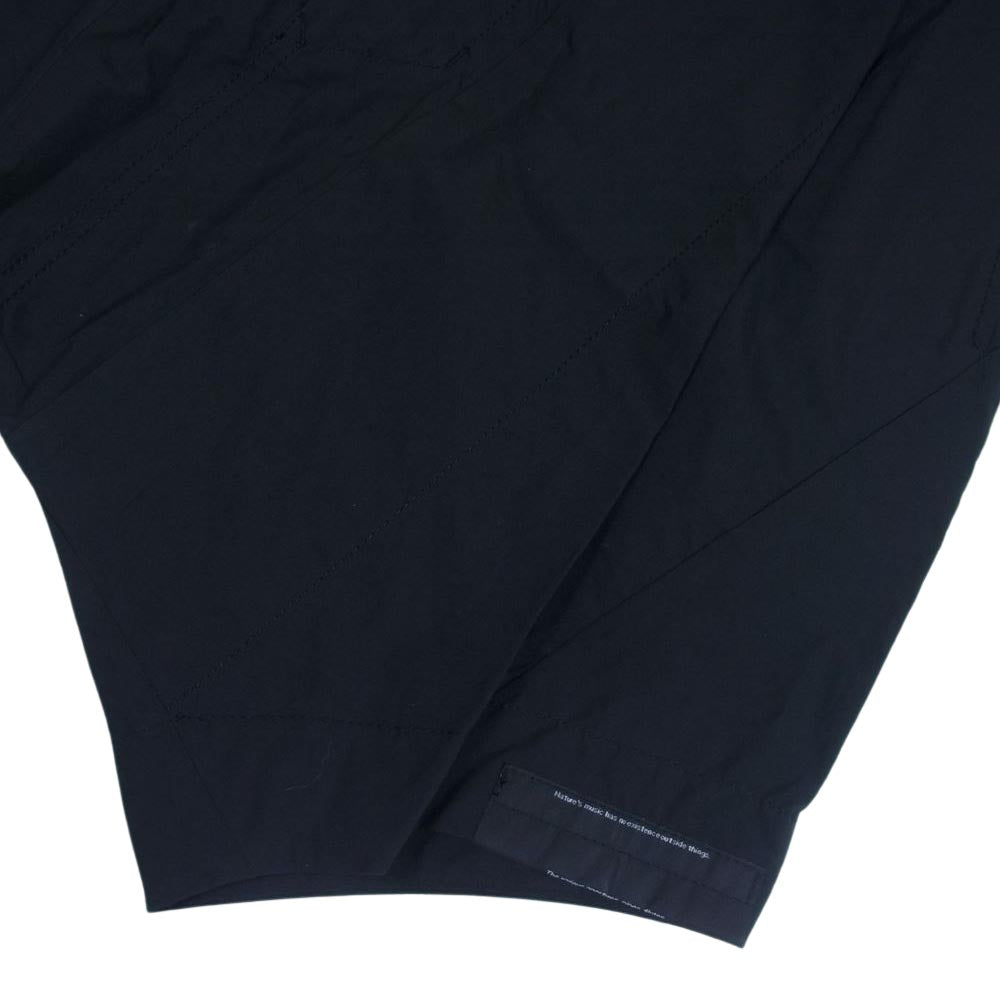 JULIUS ユリウス 16SS 537PAM18 サルエル ショートパンツ コットン ビスコース ブラック系 1【中古】