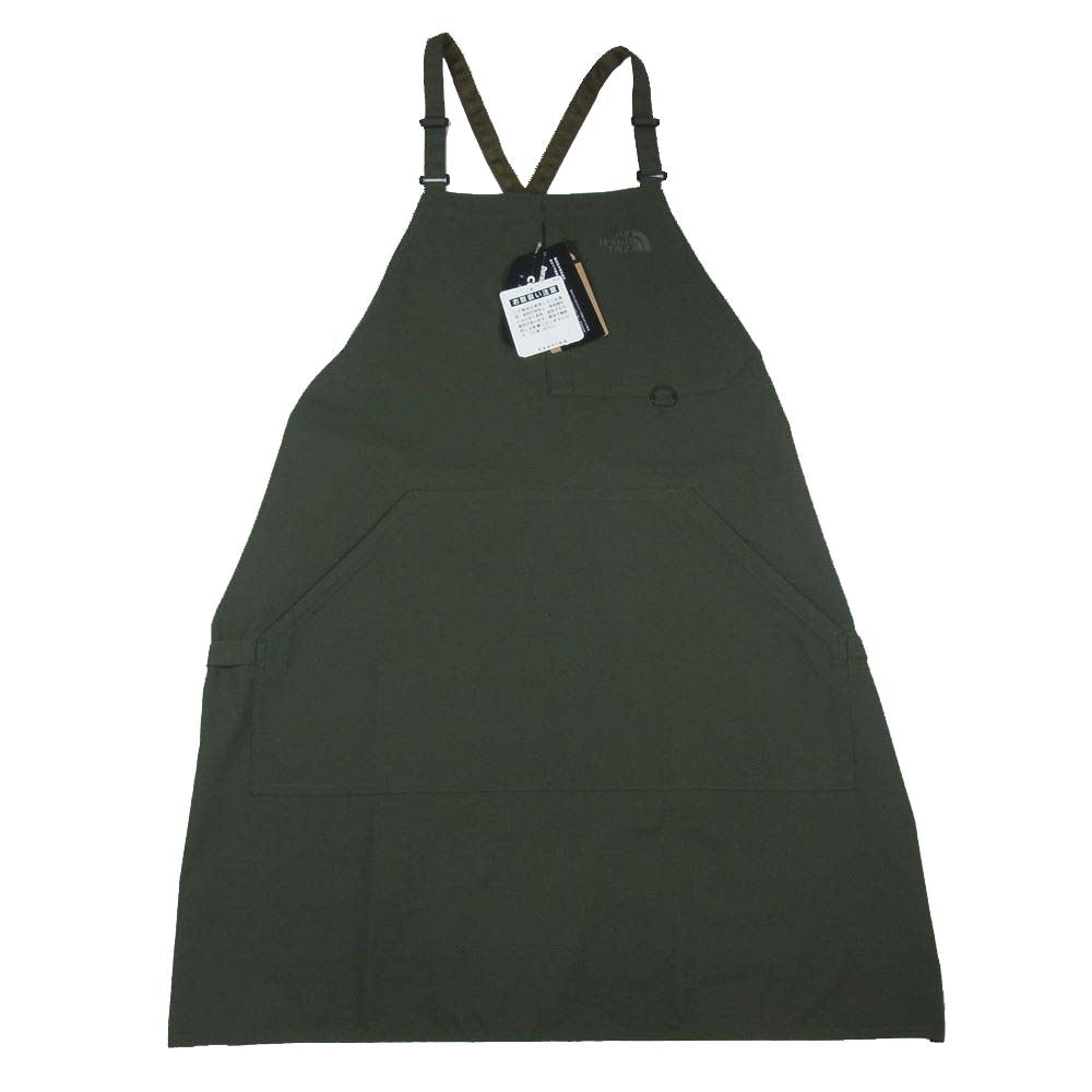 THE NORTH FACE ノースフェイス NT62137 FIREFLY APRON ファイヤーフライエプロン カーキ系 F【美品】【中古】