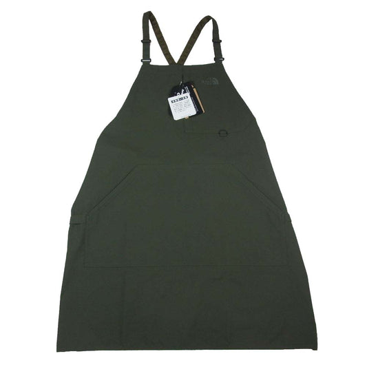 THE NORTH FACE ノースフェイス NT62137 FIREFLY APRON ファイヤーフライエプロン カーキ系 F【美品】【中古】