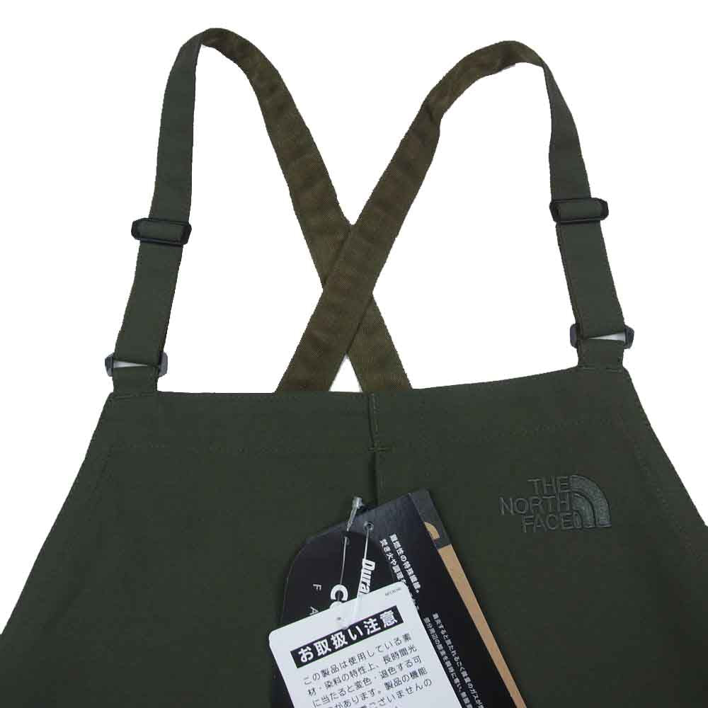 THE NORTH FACE ノースフェイス NT62137 FIREFLY APRON ファイヤーフライエプロン カーキ系 F【美品】【中古】