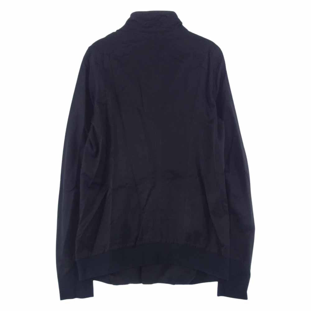 JULIUS ユリウス 15SS 497BLM7 コーティング シームド ロング ブルゾン ジップアップジャケット ブラック系 1【中古】