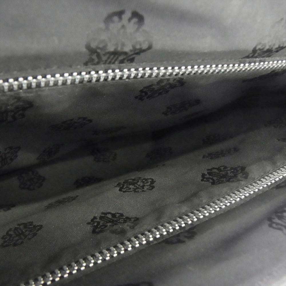 CHROME HEARTS クロムハーツ（原本無） BRIEFCASE ガンスリンガー ストラップ レザー ハンドバッグ ブリーフケース ブラック系【中古】