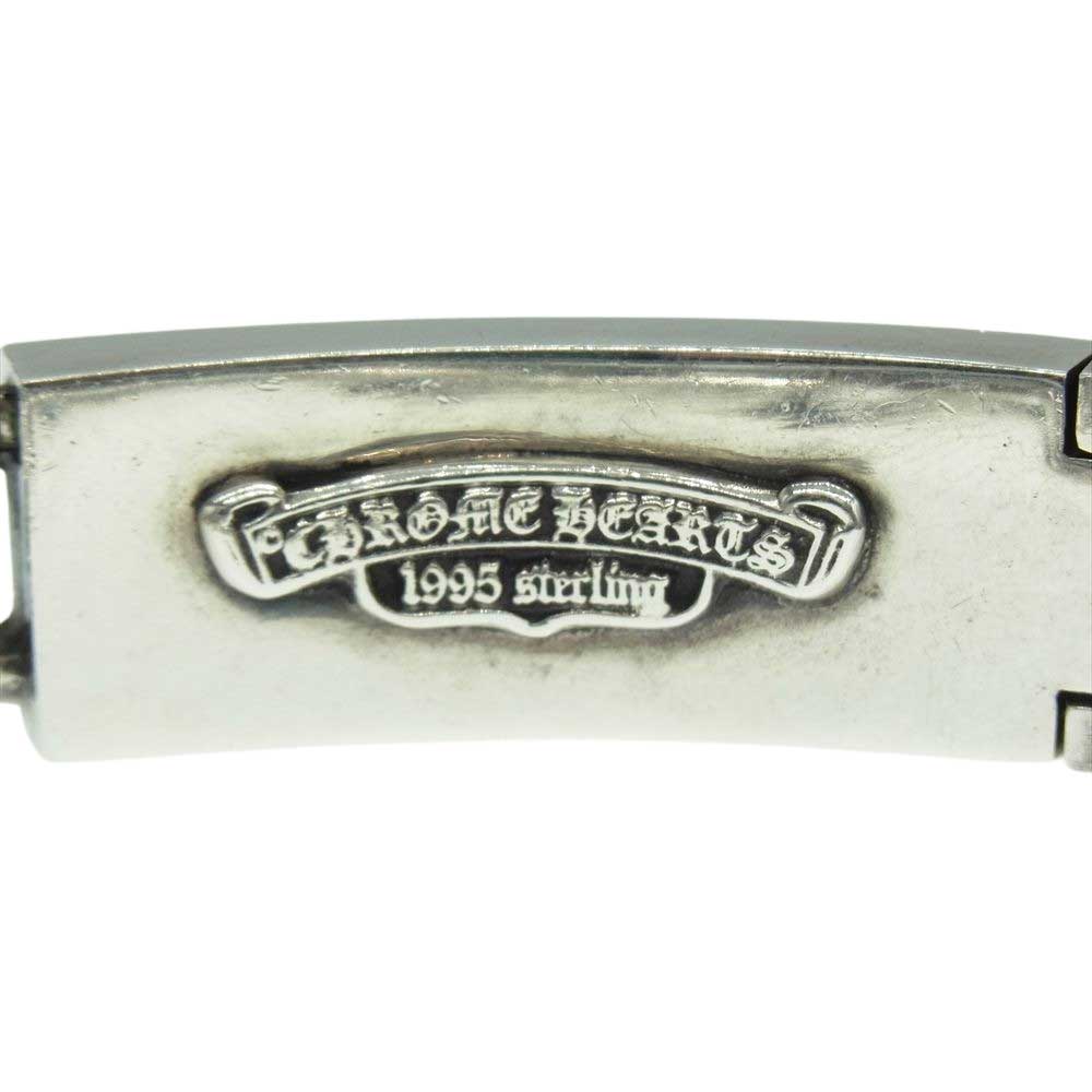 CHROME HEARTS クロムハーツ（原本無） ID DGGR HEART ダガーハート ID クラシックリンク ブレスレット 13リンク シルバー系【中古】